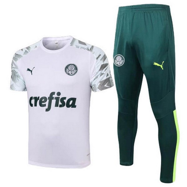 Entrenamiento Palmeiras Conjunto Completo 2020-21 Blanco Verde